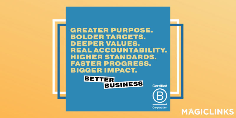 now, more than ever, b corp status matters to employees and consumers. why does b corp status matter? because b corps mean better business, and people want their purchases and their work to reflect their values.