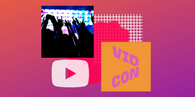 VidCon is BACK! VIdCon 2021 will be from October 21-24, and will offer hybrid in-person and online ticketing models.