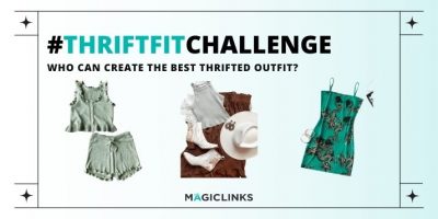 thrifted outfit challenge for influencers