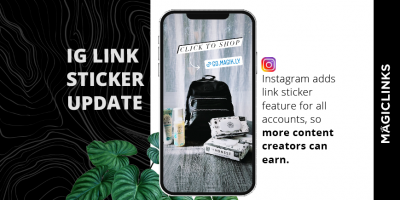 how to earn on instagram with link sticker