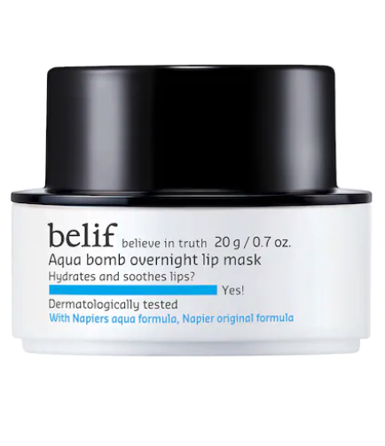 belif Aqua Bomb Overnight Lip Mask