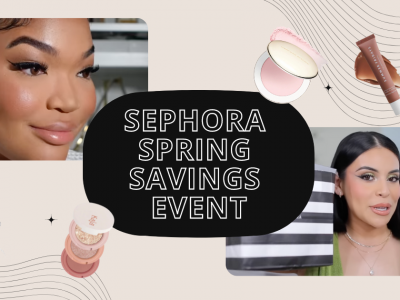 Annual SEPHORA Spring sale magiclinks blog header trending products