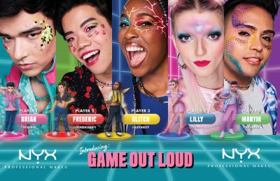 NYX Game Out Loud pride campaign 2023 promotional poster