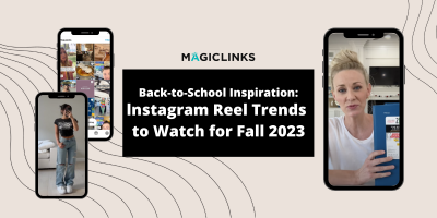 Instagram reels trends to watch for 2023 - blog header with Instagram images