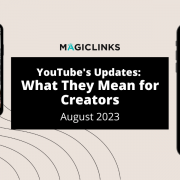 YouTube linking & Shorts updates: August 2023 blog header