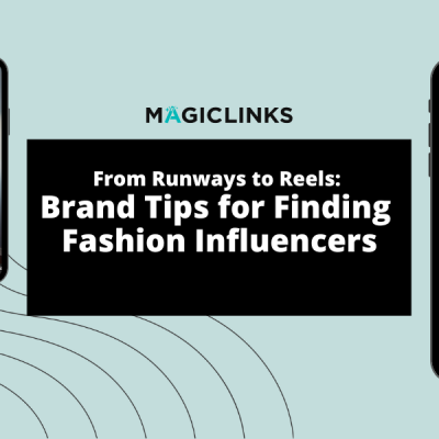 Finding fashion influencers tips for brands header with title and fashion influencer images