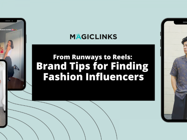 Finding fashion influencers tips for brands header with title and fashion influencer images